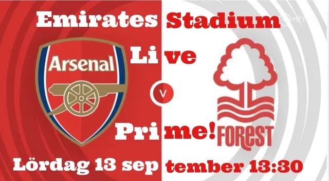 Inför: Arsenal - Nottingham Forest