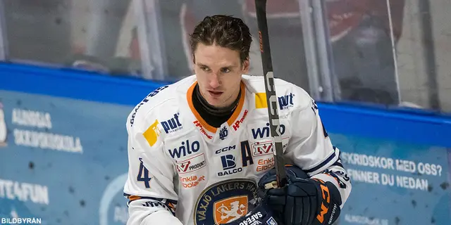 Keegan Lowe var bäst när Växjö Lakers tog tre nya poäng