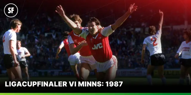 Arsenals under George Graham: "Ligacuptiteln som markerade början på en riktig framgångsera"