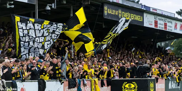 Festivalen stöttar Mjällby-fansen med 100 000 kronor