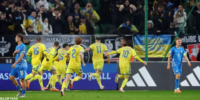 Islands VM-dröm gick i kras i Warszawa