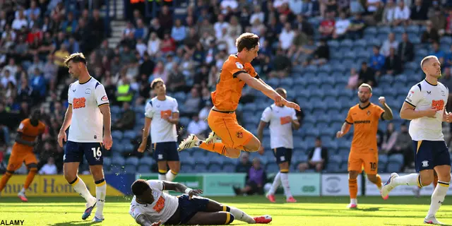 Matchrapport: Preston-Wolves 1-3