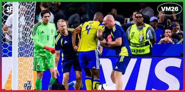 Halvtid - Sverige håller ställningarna