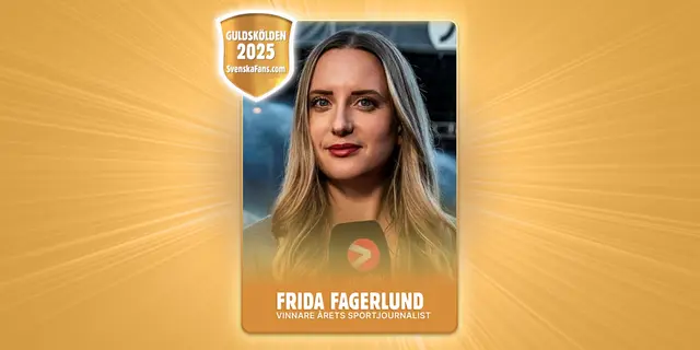 Guldskölden 2025 – Årets sportjournalist – Frida Fagerlund