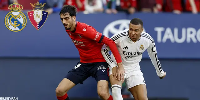 Ligapremiär för Real Madrid – möter Osasuna
