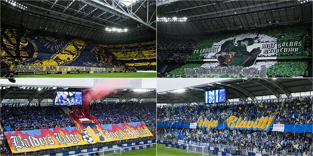 Tifo-ranken: Stockholmsderbyt vs Göteborgsderbyt