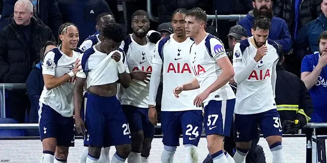 Spurs krossade Everton borta