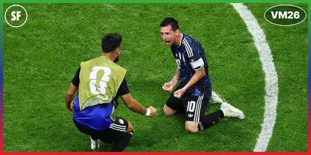 Tre punkter efter Argentinas osannolika vändning