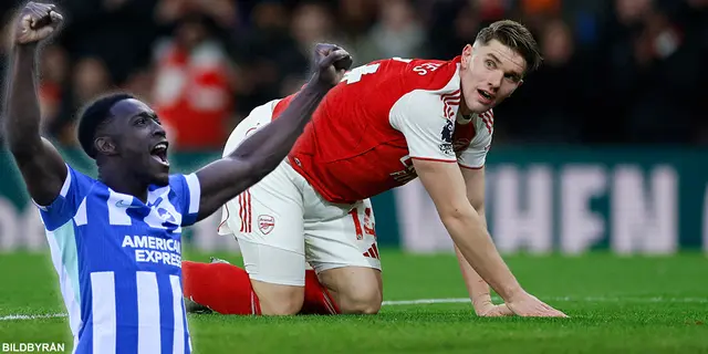 Danny Welbeck överträffar Viktor Gyökeres i skytteligan