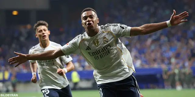 Blek insats mot nykomling – Mbappé och Vinicius tungan på vågen för Real 