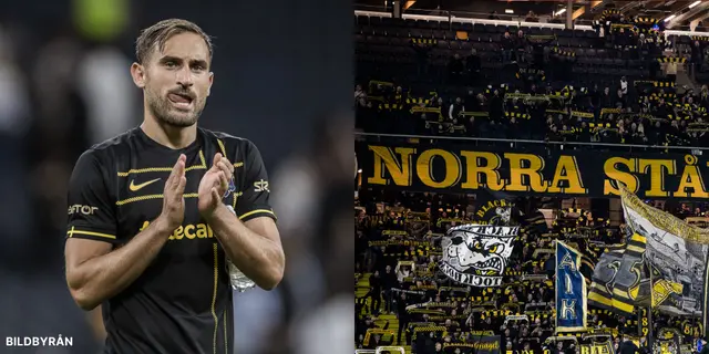 Sotte om AIK supportrarnas stöd: ”Någonting vi älskar”