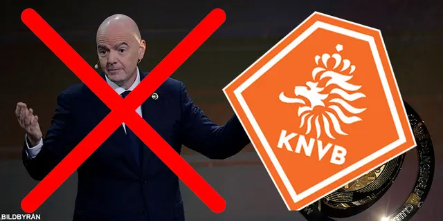 Nederländska fotbollförbundet går hårt mot Infantino