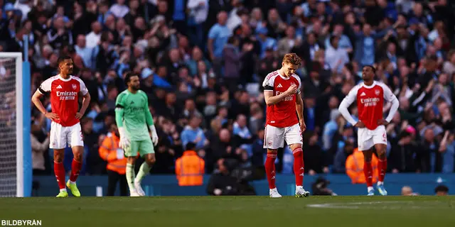 Arsenal tappade kommandot i jakten på ligatiteln
