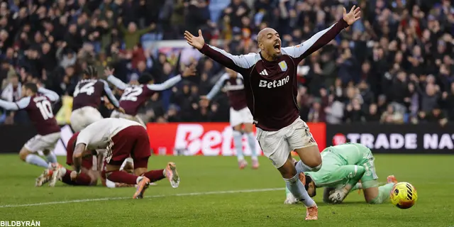 Aston Villa kör på - tung seger mot Arsenal