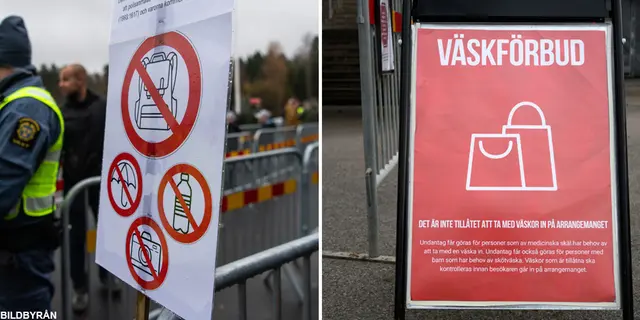 Polisen slopar väskförbudet