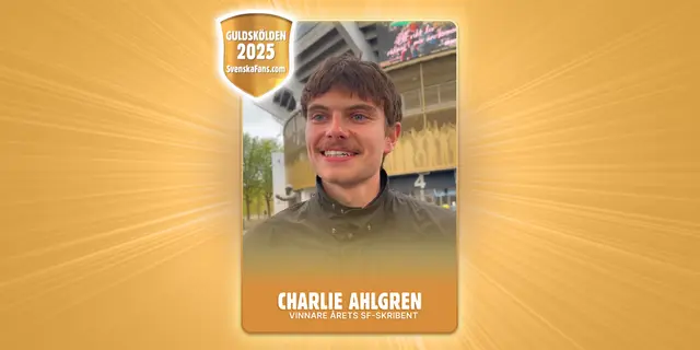 Guldskölden 2025 – Årets SF-skribent – Charlie Ahlgren