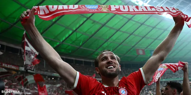 BAYERN VINNER DFB POKAL!