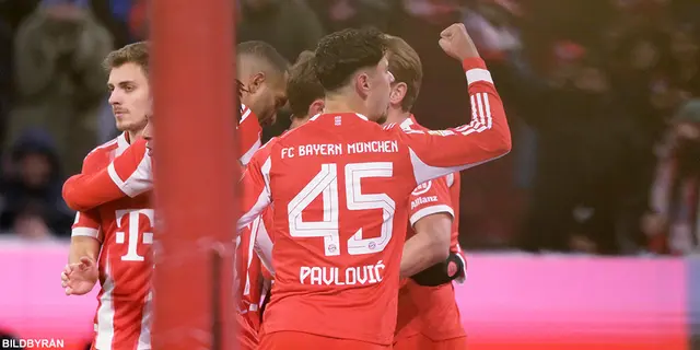 Bayern nätade åtta gånger i sin totalkross över Wolfsburg