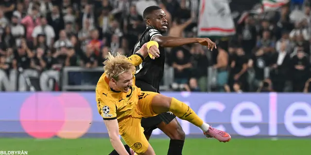 Den andra halvleken i Turin, Juventus - Dortmund 4-4