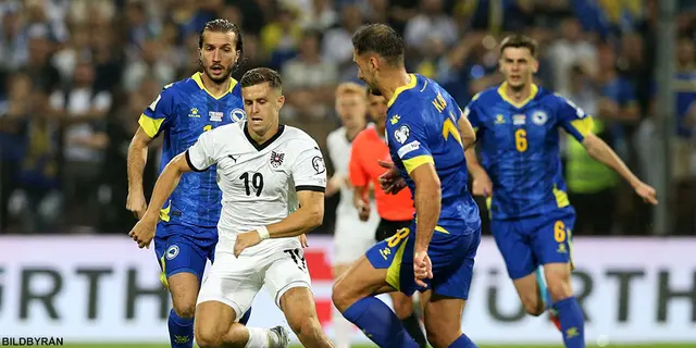 Stor publikmatch och gruppfinal: Österrike - Bosnien Herçegovina