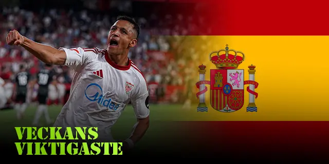 VV Spanien Sevillas frälsare Alexis Sanchez