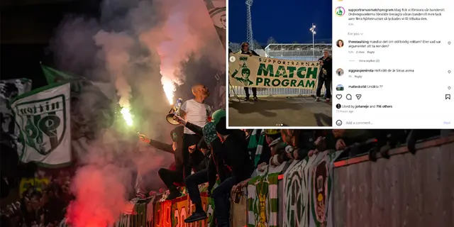 Blev beslagtagna på banderoll – supportergruppen rasar