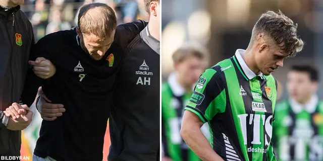 Efter GAIS-mardrömsbesked: ”Maximal otur”