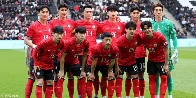 Sydkoreas VM-trupp: Sex st Lee – och en Jens