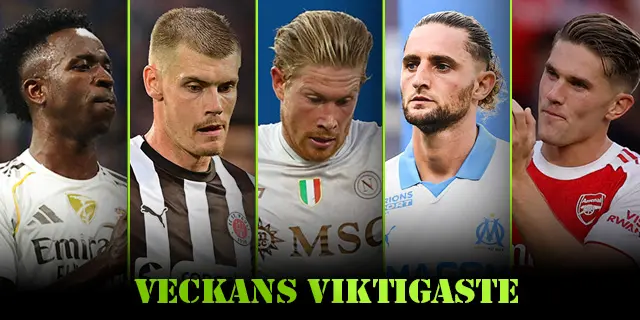 Veckans Viktigaste highlights: Säsongen är igång!