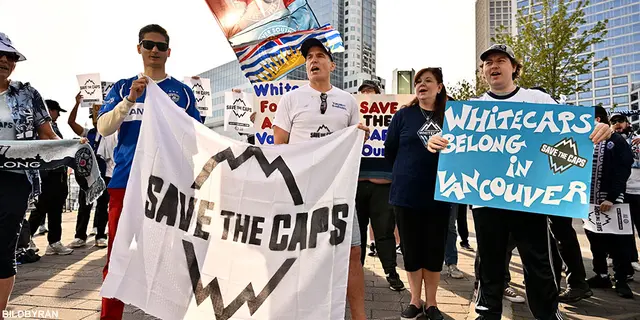 Vancouver Whitecaps hotas av flytt