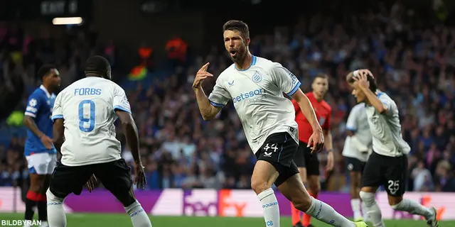 Drömstart för Club Brugge på Ibrox