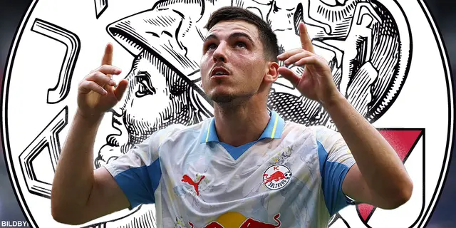 Oscar Gloukh klar för Ajax