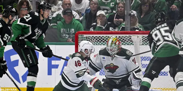 Nattens NHL: Wild kopplar greppet – trots självkritisk Wallstedt 