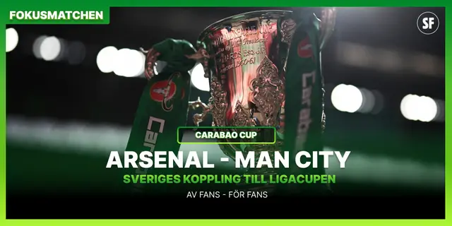 Fokusmatchen TV: Den engelska ligacupen – en svensk högtid
