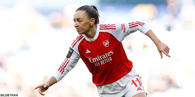 Women: Arsenal tvåa i ligan