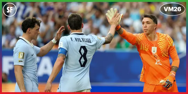 Här ser du Uruguay – Kap Verde i VM 2026