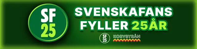 SvenskaFans fyller 25 år – välkommen att fira med oss!