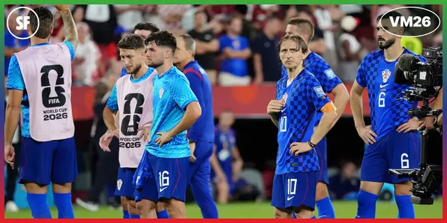 Portugal 2-1 Kroatien: brutalt slut på VM resan
