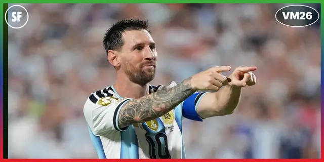 Medan du sov: Magiska Messi och norskt jubel