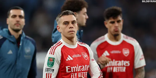 Arsenal föll i ligacupsfinalen