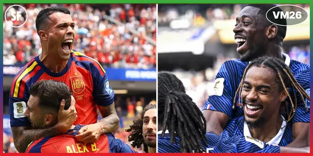 Efter Spaniens seger: Alla klara åttondelsfinaler
