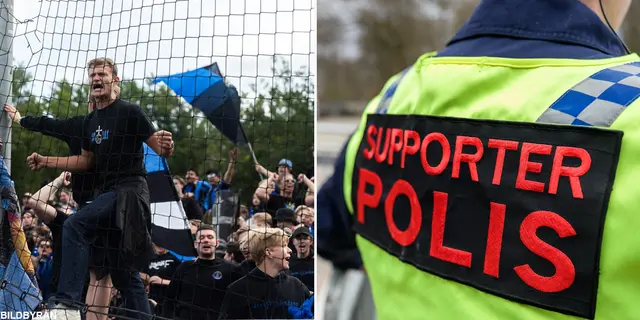 Polisen beslagtog en OH-flagga: ”Ett mindre bråk”