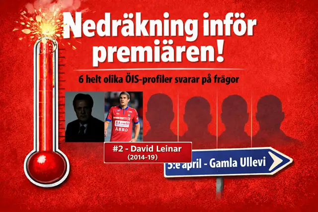 David Leinar: ”På plats så ofta som möjligt”