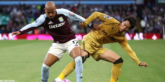 Ridå mot Palace - Villa föll tungt med 0-3