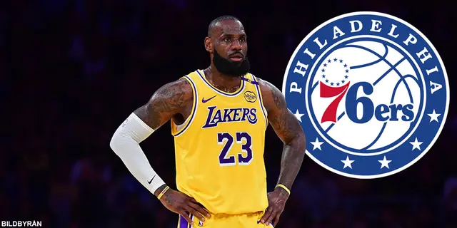 LeBron James till Philadelphia 76ers