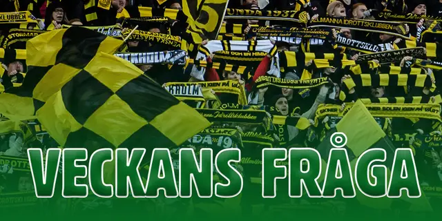 Veckans fråga: Vilken läktarupplevelse minns du starkast?