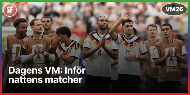 Dagens VM: Inför midsommarnattens matcher