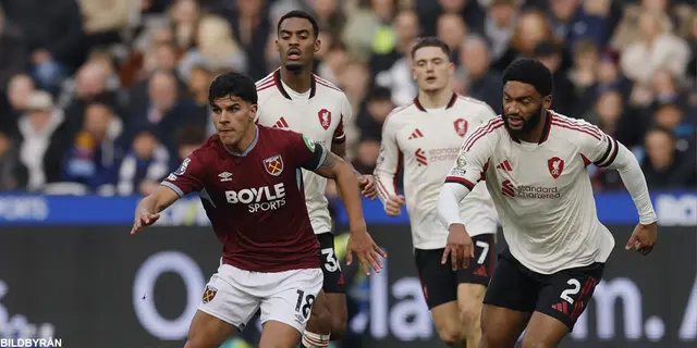 West Ham – Liverpool: Inget ledarskap