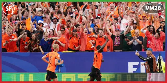 Tunisien 1-3 Holland: Tryggt och säkert som förväntat