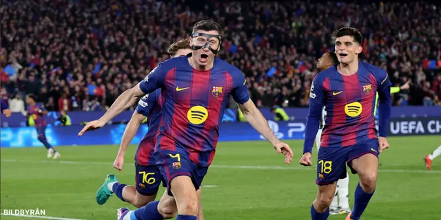 Lewandowski historisk - passerar Messi